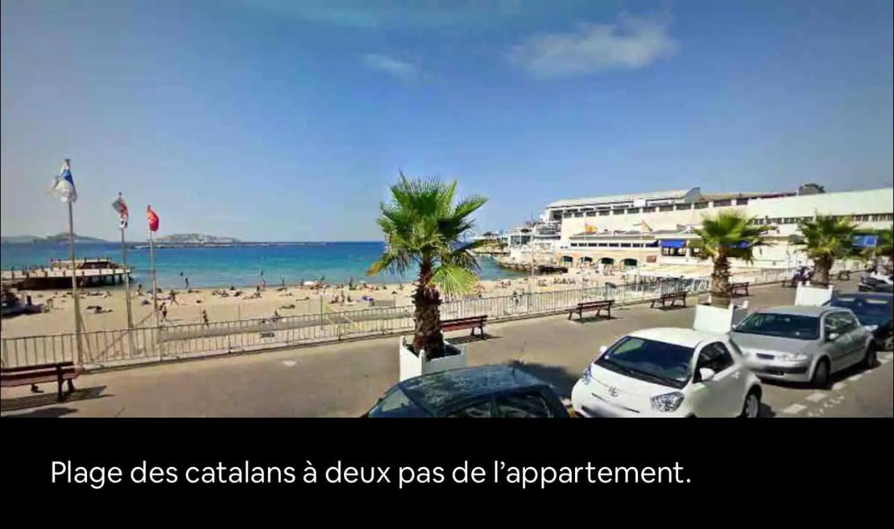 Joli Studio Proche Plage, Vieux Port & Palais Pharo Marseilles Buitenkant foto